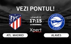 Atletico Madrid vs Alaves Ponturi La Liga 23.11.2024
