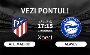 Atletico Madrid vs Alaves Ponturi La Liga 23.11.2024