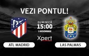 Atletico Madrid vs Las Palmas Ponturi La Liga 03.11.2024