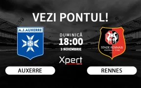Auxerre vs Rennes Ponturi Ligue 1 03.11.2024