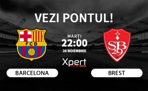 Barcelona vs Brest Ponturi Champions League 26.11.2024
