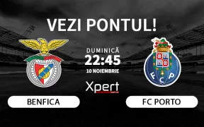 Benfica vs FC Porto Ponturi Portugalia 10.11.24