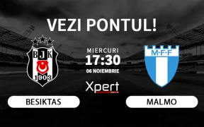 Besiktas vs Malmo Ponturi Europa League 06.11.2024