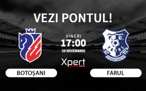 Botosani vs Farul Ponturi Superliga 29.11.24
