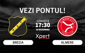 Breda vs Almere Ponturi Eredivisie 30.11.24