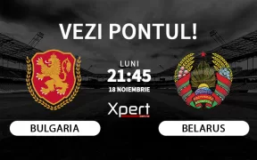 Bulgaria vs Belarus Ponturi Nations League 18.11.2024