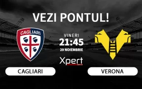 Cagliari vs Verona Ponturi Serie A 29.11.2024
