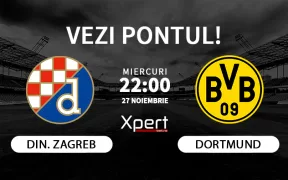 Dinamo Zagreb vs Dortmund Ponturi Champions League 27.11.24