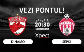 Dinamo vs Sepsi Ponturi Superliga 30.11.24