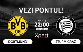 Dortmund vs Sturm Graz Ponturi Champions League 05.11.24