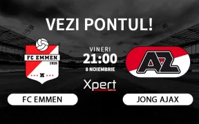Emmen vs Jong Ajax Ponturi Olanda 08.11.24
