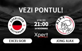 Excelsior vs Jong Ajax Ponturi Eerste Divisie 29.11.24