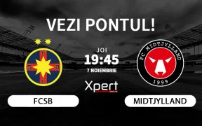 FCSB vs Midtjylland Ponturi Europa League 07.11.2024