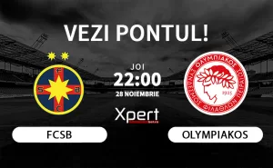 FCSB vs Olympiakos Ponturi Europa League 28.11.2024