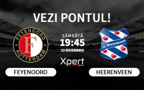 Feyenoord vs Heerenveen Ponturi Olanda 23.11.24
