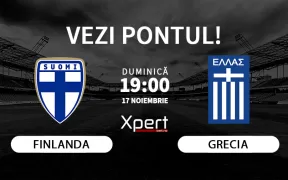 Finlanda vs Grecia Ponturi Nations League 17.11.2024