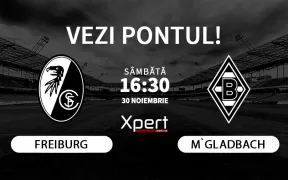 Freiburg vs Monchengladbach Ponturi Bundesliga 30.11.24
