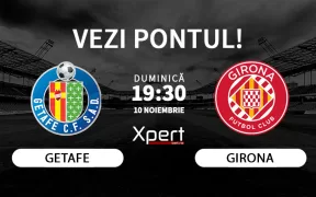 Getafe vs Girona Ponturi La Liga 10.11.2024