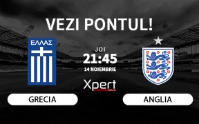 Grecia vs Anglia Ponturi Nations League 14.11.2024