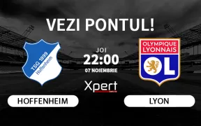 Hoffenheim vs Lyon Ponturi Europa League 07.11.2024