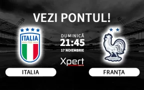 Italia vs Franta Ponturi Nations League 17.11.2024