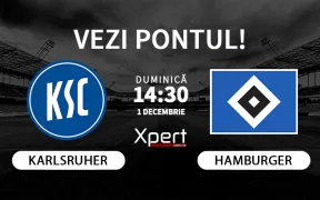 Karlsruher vs Hamburger Ponturi Bundesliga 2 01.12.24