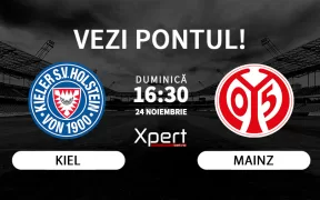 Kiel vs Mainz Ponturi Bundesliga 24.11.24