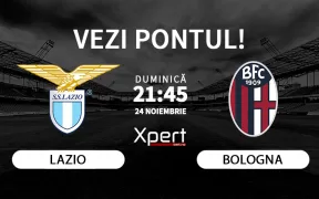 Lazio vs Bologna Ponturi Serie A 24.11.2024