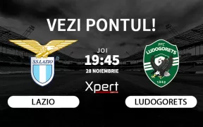 Lazio vs Ludogorets Ponturi Europa League 28.11.2024