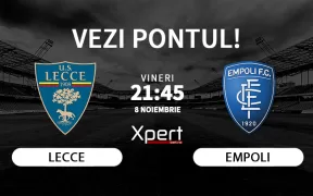 Lecce vs Empoli Ponturi Serie A 08.11.2024
