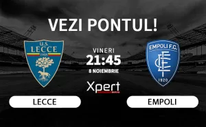 Lecce vs Empoli Ponturi Serie A 08.11.2024