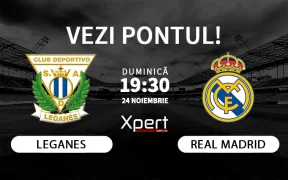 Leganes vs Real Madrid Ponturi La Liga 24.11.2024