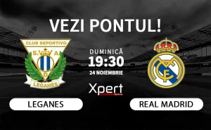 Leganes vs Real Madrid Ponturi La Liga 24.11.2024
