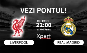 Liverpool vs Real Madrid Ponturi Champions League 27.11.2024