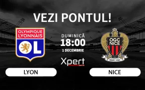 Lyon vs Nice Ponturi Ligue 1 01.12.24