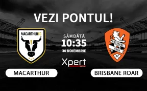 Macarthur vs Brisbane Roar Ponturi Australia 30.11.24