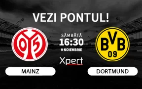 Mainz vs Dortmund Ponturi Bundesliga 09.11.24