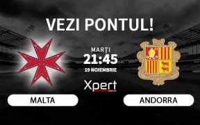 Malta vs Andorra Ponturi Nations League 19.11.24