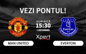 Manchester United vs Everton Ponturi Premier League 01.12.24