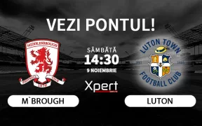 Middlesbrough vs Luton Ponturi Championship 09.11.24