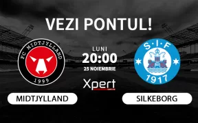 Midtjylland vs Silkeborg Ponturi Superliga 25.11.2024