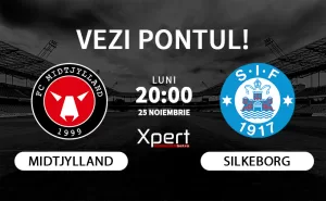 Midtjylland vs Silkeborg Ponturi Superliga 25.11.2024