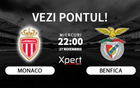 Monaco vs Benfica Ponturi Champions League 27.11.2024