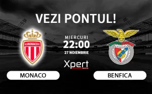 Monaco vs Benfica Ponturi Champions League 27.11.2024