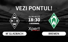 Monchengladbach vs Bremen Ponturi Bundesliga 03.11.24