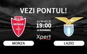 Monza vs Lazio Ponturi Serie A 10.11.2024