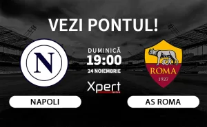 Napoli vs AS Roma Ponturi Serie A 24.11.2024