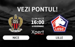 Nice vs Lille Ponturi Ligue 1 10.11.2024