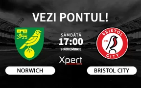 Norwich vs Bristol City Ponturi Championship 09.11.24