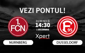Nurnberg vs Dusseldorf Ponturi Bundesliga 2 01.12.24